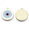 Alloy Enamel Pendants ENAM-N050-05-3