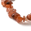 Natural South Red Agate Chips Bead Strands G-M205-40-2