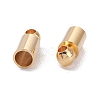 Brass Cord Ends KK-D002-01A-G-2