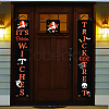 Halloween Hanging Sign for Home Office Front Door Porch Welcome Halloween Decorations HJEW-WH0023-008-6