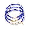 Glass Beads Stretch Bracelets Sets BJEW-JB06575-05-1