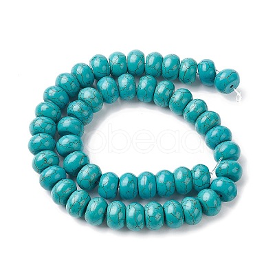 Synthetic Turquoise Beads Strands G-P505-08A-1