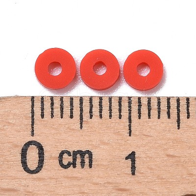 Handmade Polymer Clay Beads CLAY-R067-4.0mm-B30-1