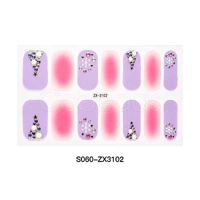 Full Cover Nombre Nail Stickers MRMJ-S060-ZX3102-1