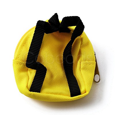 Mini Cloth Doll Backpack AJEW-WH0307-21C-1