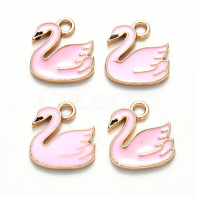 Alloy Enamel Charms X-ENAM-S121-069C-1