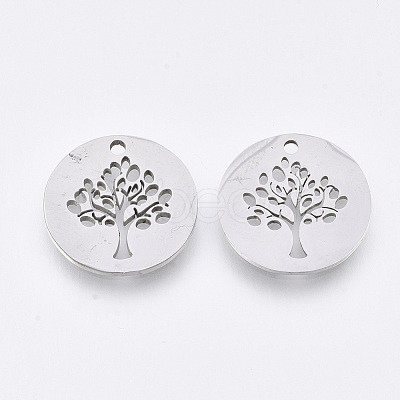 Non-Tarnish 201 Stainless Steel Pendants STAS-T044-130P-1