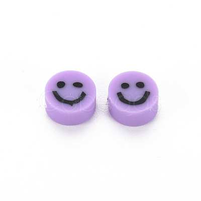 Handmade Polymer Clay Beads CLAY-S096-010E-1