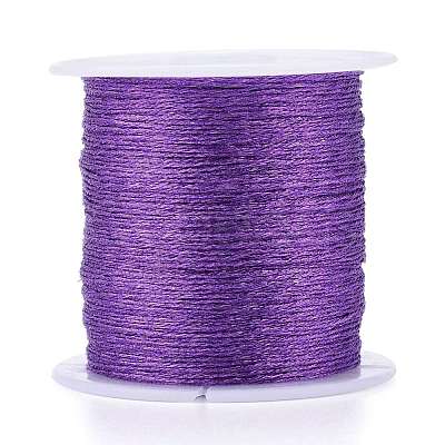 Polyester Braided Metallic Thread OCOR-I007-B-12-1