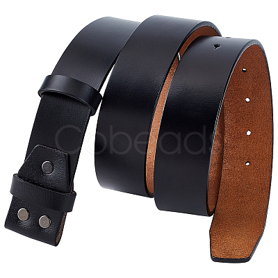 Cowhide Leather Belt Strap AJEW-WH0314-393-1