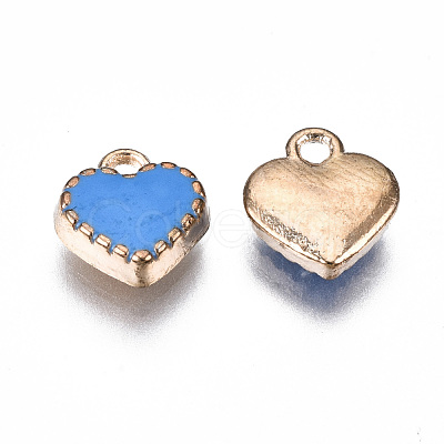 Alloy Enamel Charms ENAM-Q033-51E-1