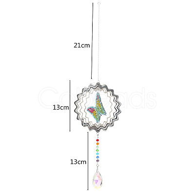 Wind Chime DIY Diamond Painting Kit PW-WG30576-01-1