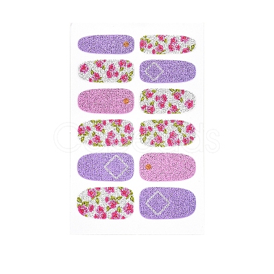 Full Wrap Gradient Nail Polish Stickers MRMJ-T078-ZX2987-1