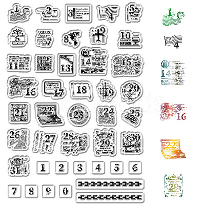 Custom PVC Plastic Clear Stamps DIY-WH0439-0262-1