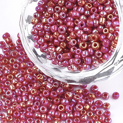 Opaque Glass Seed Beads SEED-S023-01A-05-1