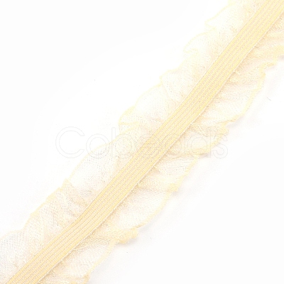 Chinlon Elastic Lace Trim EW-WH0013-18A-1