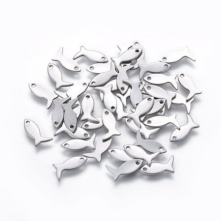 201 Stainless Steel Charms STAS-L234-080P-1