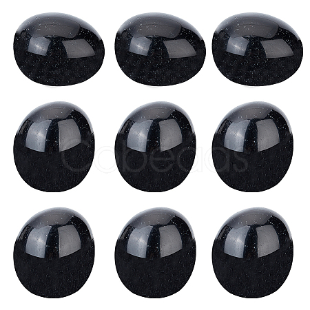 Natural Black Obsidian Beads G-WH0016-31-1