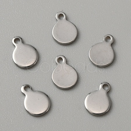 304 Stainless Steel Blank Charms STAS-WH0022-89B-P-1