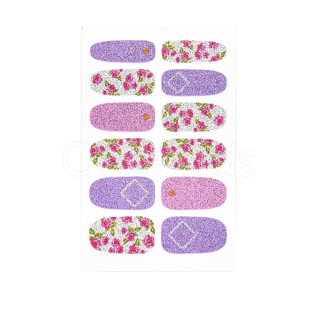 Full Wrap Gradient Nail Polish Stickers MRMJ-T078-ZX2987-1