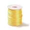 45M Polyester Cord, Satin Rattail Cord, for DIY Chinese Knot Making, Gold, 1.5mm, about 49.21 Yards(45m)/pc