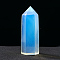 Tower Opalite Wands Display Decoration, for Energy Balancing Meditation Therapy Decors, Hexagonal Prism, 40~50mm