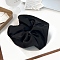 Cloth Hair Ties, Hair Accessories for Women Girls, Black, 185mm