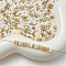 Transparent Glass Seed Beads, Peanut, Mixed Color, 4x2.5x2mm, Hole: 0.7mm