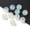 Opalite Gemstone European Beads, Large Hole Beads, Rondelle, 12~12.5x9~10.5mm, Hole: 5.5~6mm