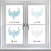 Waterproof PVC Colored Laser Stained Window Film Static Stickers DIY-WH0314-100-4