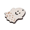 Single Face Printed Wood Pendants WOOD-B009-01C-2