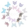 Nbeads 18pcs 9 style Lace Hair Barrettes PHAR-NB0001-06-1