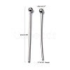 304 Stainless Steel Ball Head pins STAS-M010-25mm-01-5