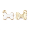 Bone Alloy Enamel Pendants ENAM-B045-02LG-04-2