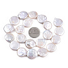 Natural Baroque Pearl Keshi Pearl Beads Strands PEAR-S018-06E-5