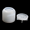 Stripe Pattern Column Candle Jar Molds DIY-K073-04-5