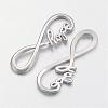 Tibetan Style Alloy Infinity with Hope Links connectors TIBE-S230-P-FF-2