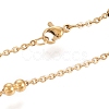 304 Stainless Steel Cable Chain Necklaces NJEW-M183-06G-3