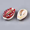 Natural Cowrie Shell Beads SHEL-Q312-006D-3