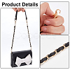WADORN 3Pcs 2 Style PU Leather Shoulder Strap Bag Chain Straps FIND-WR0009-26-3