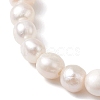 Natural Pearl Beaded Stretch Bracelets BJEW-JB10015-3