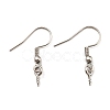 304 Stainless Steel Earring Hooks STAS-G310-24P-1