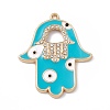 Alloy Enamel Pendants ENAM-A138-04KCG-01-1