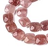 Natural Strawberry Quartz Beads Strands G-T138-153-3