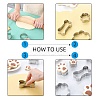304 Stainless Steel Cookie Cutters DIY-E012-08-4
