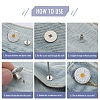 Alloy Button Pins for Jeans PURS-PW0009-01Q-2