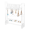 SUPERFINDINGS 1 Set Transparent Acrylic Earring Hanging Display Stands EDIS-FH0001-07-1