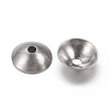 304 Stainless Steel Bead Caps STAS-I019-4mm-2