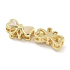 Brass Pave Shell Bowknot Multi-Strand Links KK-Q820-18G-2