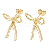 Brass Stud Earrings for Women EJEW-S225-12G-03-1